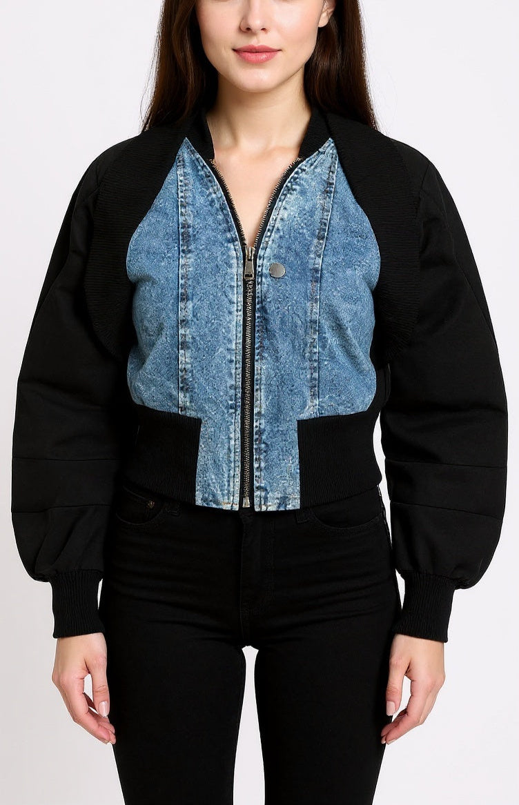 Bomber Jacket Denim