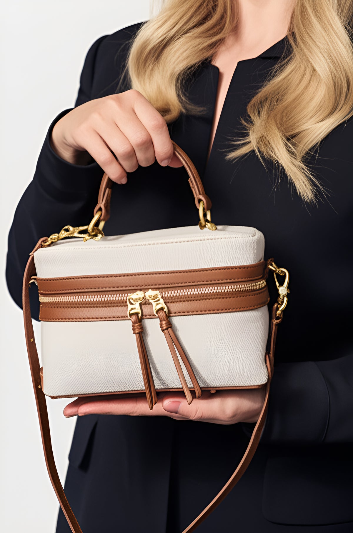 Canvas Box Crossbody