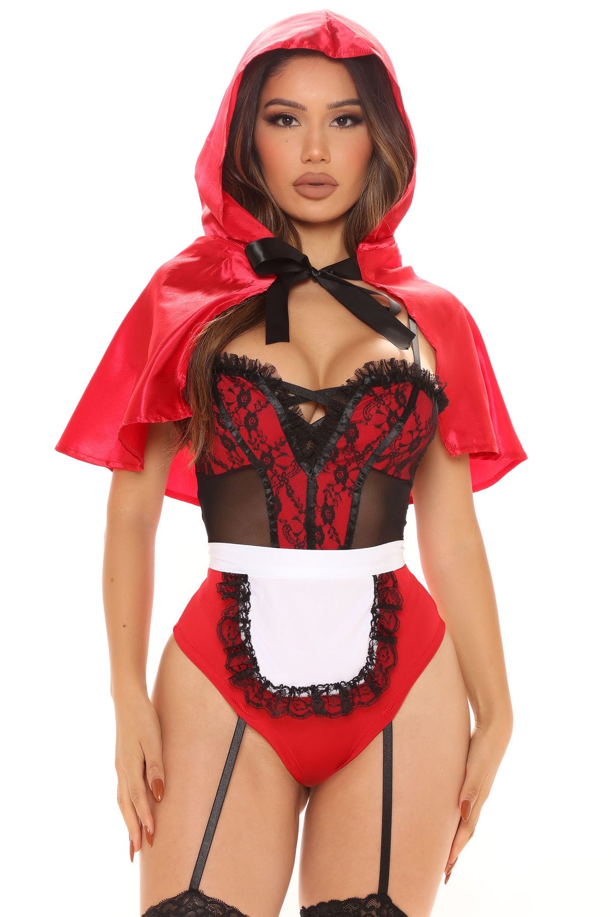 Don't Trust No Wolf 3 Piece Costume Set - Red
