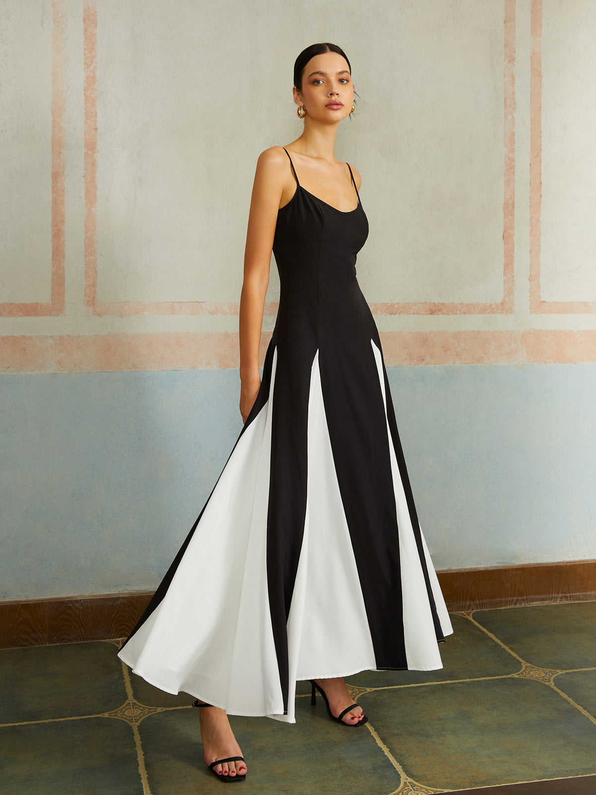 Pretty Strap Long Dress