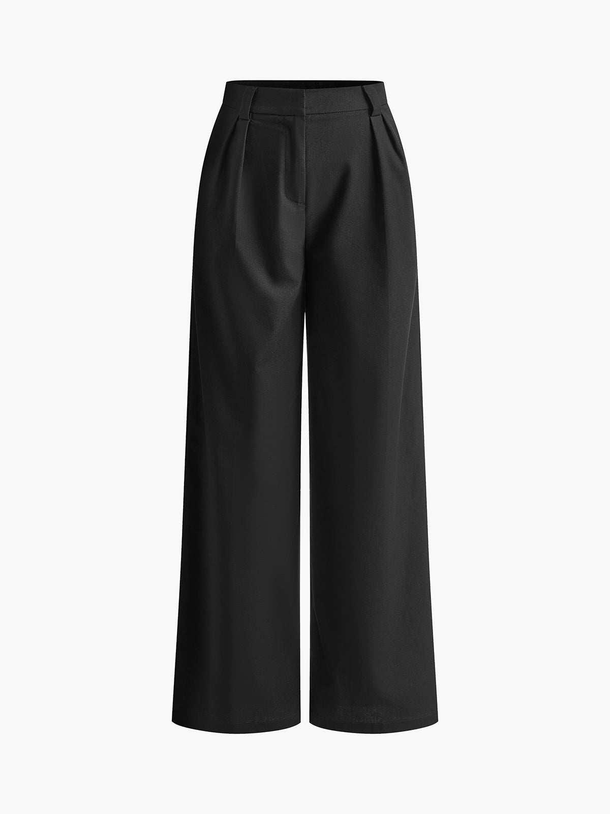 Tailored  Linen Vest & Wide-Leg Pants Set