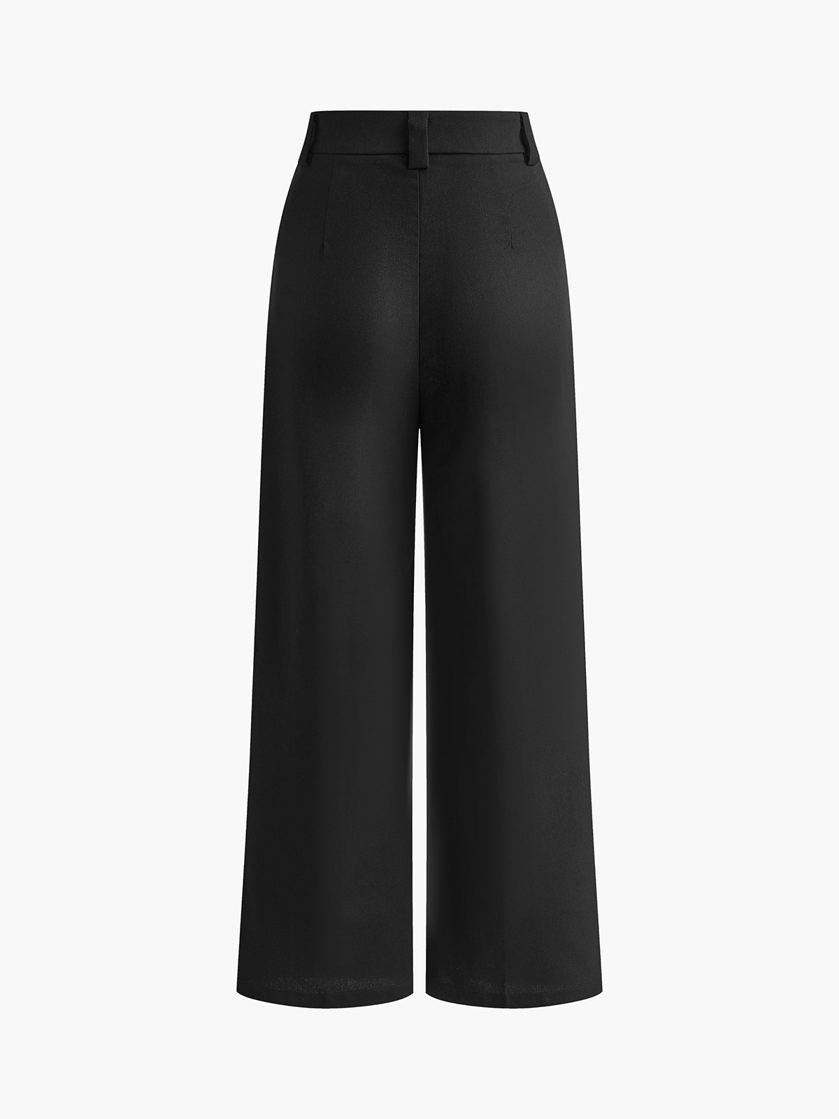 Tailored  Linen Vest & Wide-Leg Pants Set