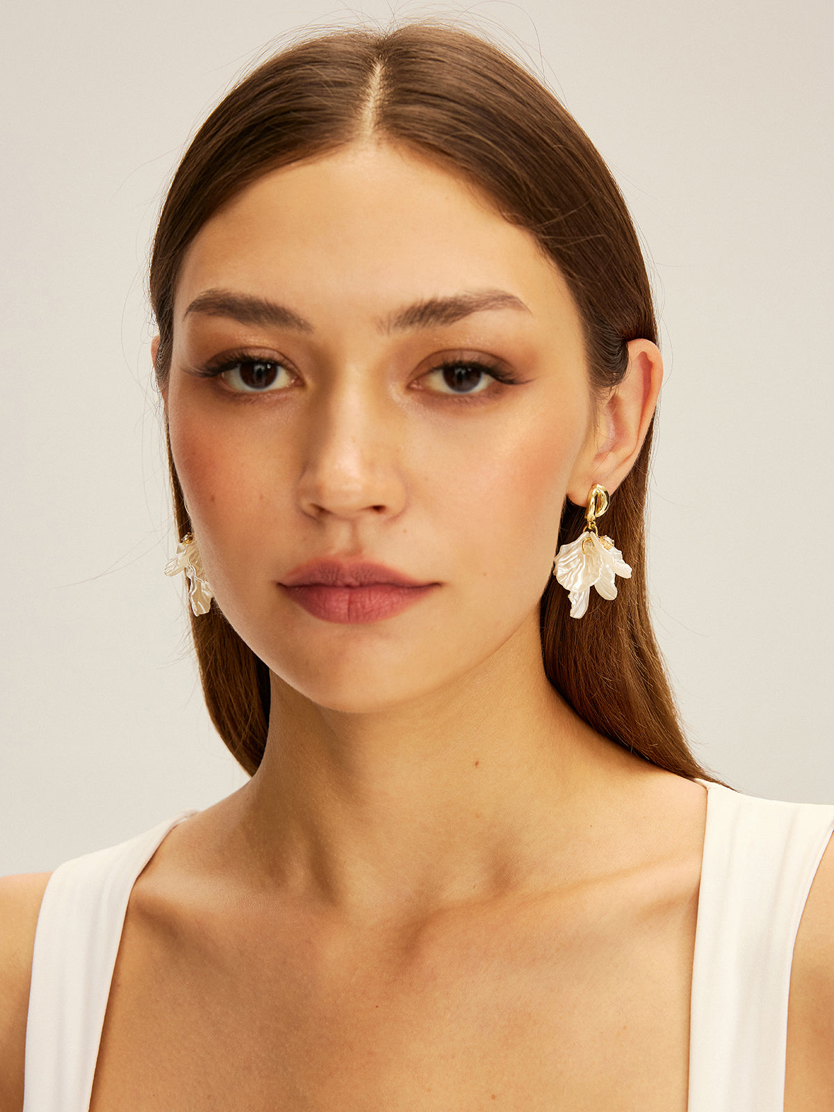 Floral Drop Earrings