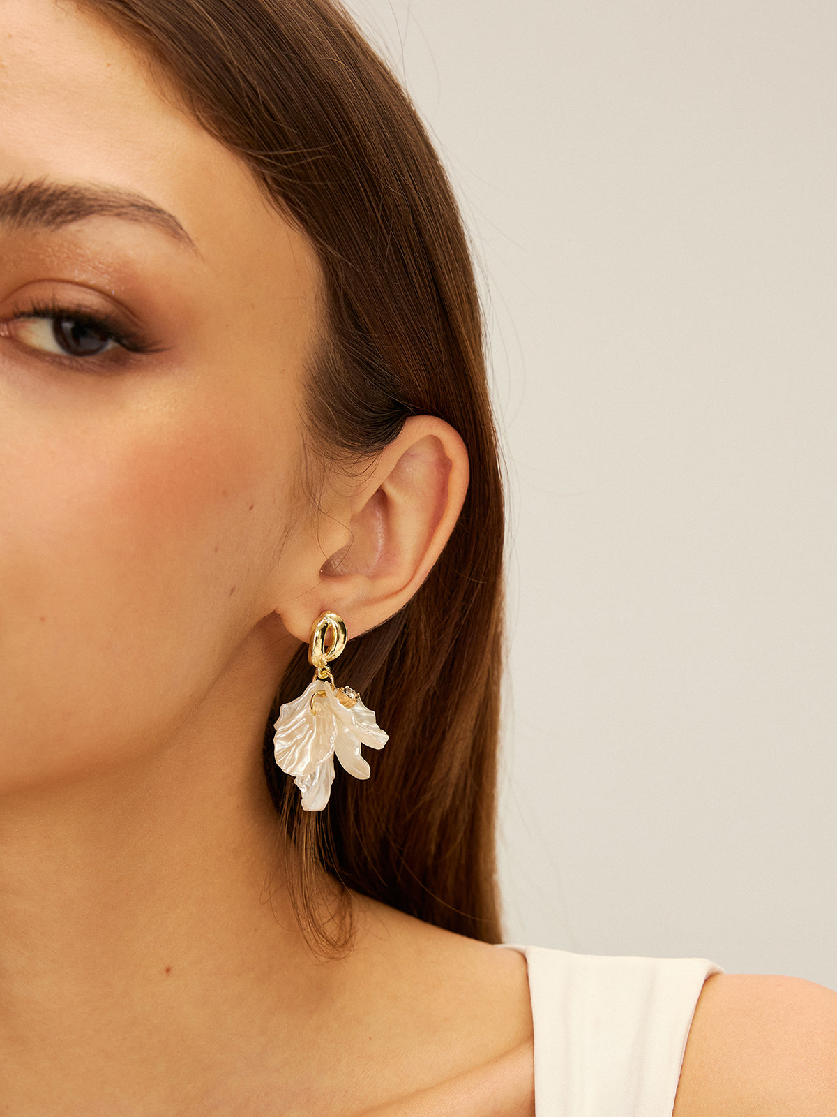Floral Drop Earrings