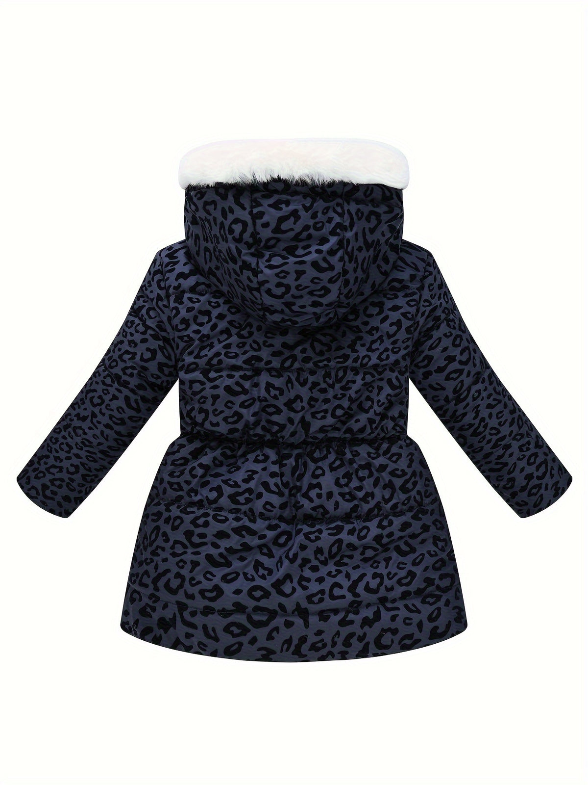 The new children's coat for autumn and winter features fashionable prints for girls. It is a long, waist-cinching, heart-shaped flocked fabric coat for children, full of childlike fun and still fashionable! The touch is delicate and Light Beige-friendly,