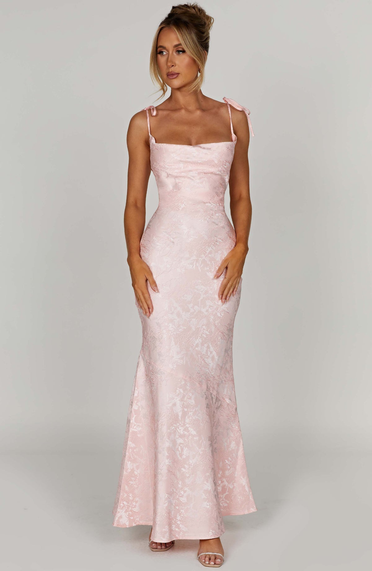 #Color_Blush with Floral Pattern