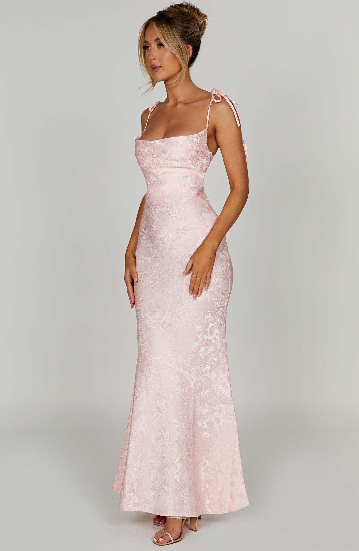 #Color_Blush with Floral Pattern