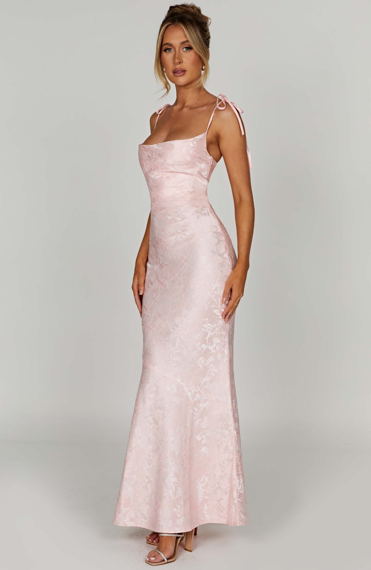 #Color_Blush with Floral Pattern