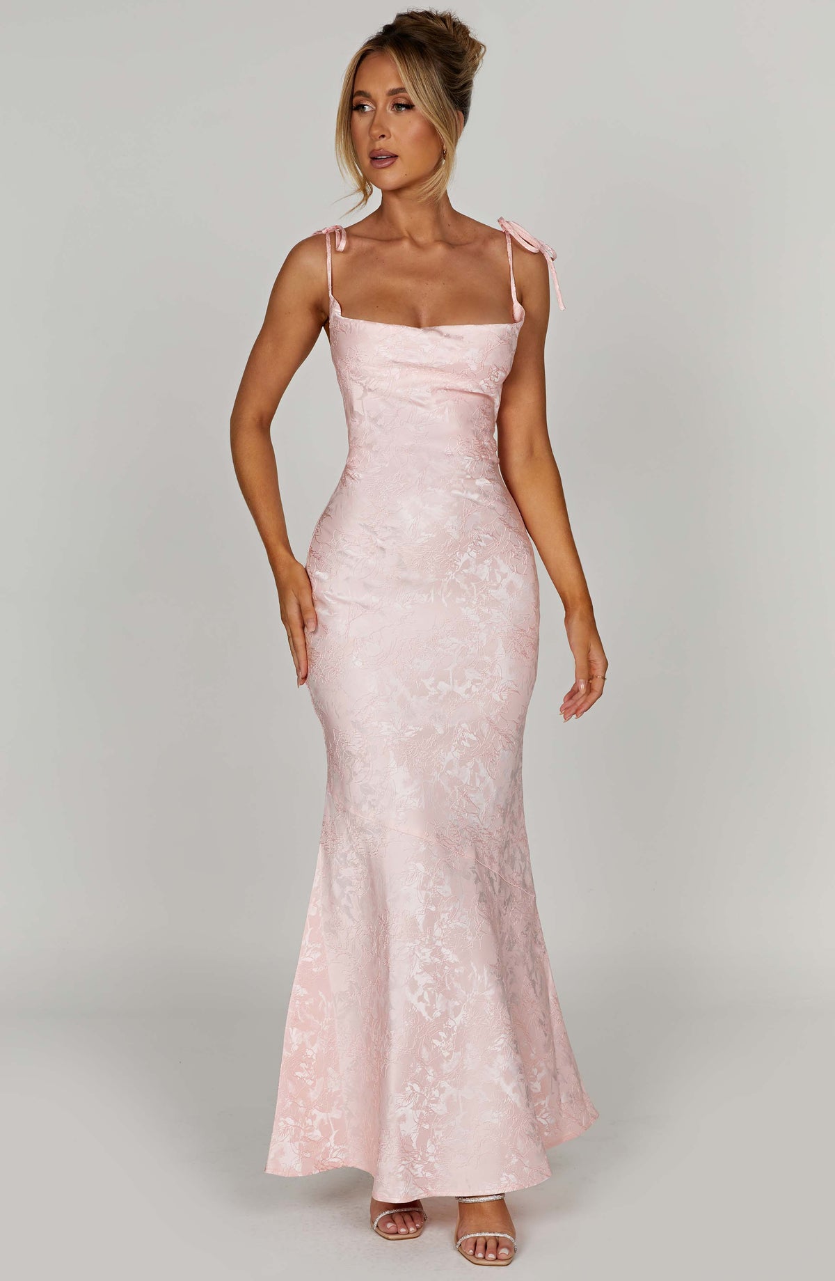 #Color_Blush with Floral Pattern