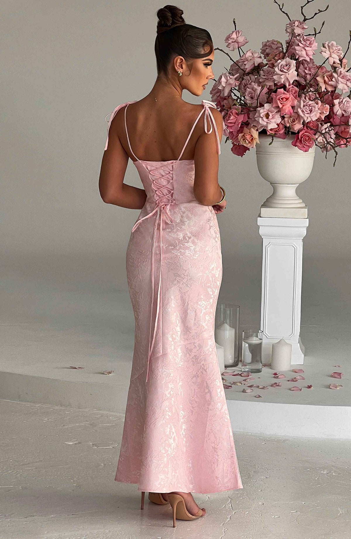 #Color_Blush with Floral Pattern